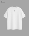 Oversized Shirt Embroidered - White - Apexgent