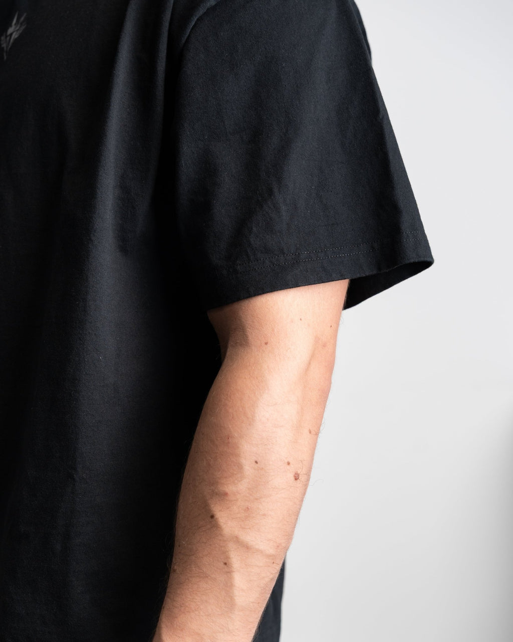 Oversized T-Shirt Black Logo - Apexgent