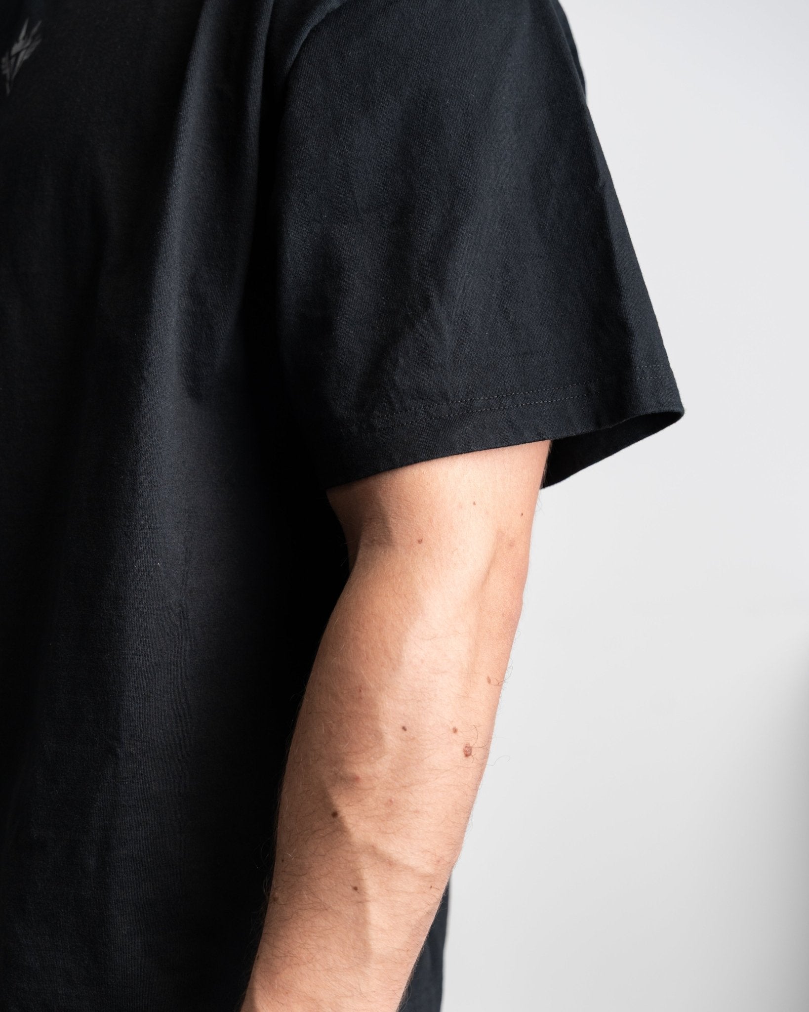 Oversized T-Shirt Black Logo - Apexgent